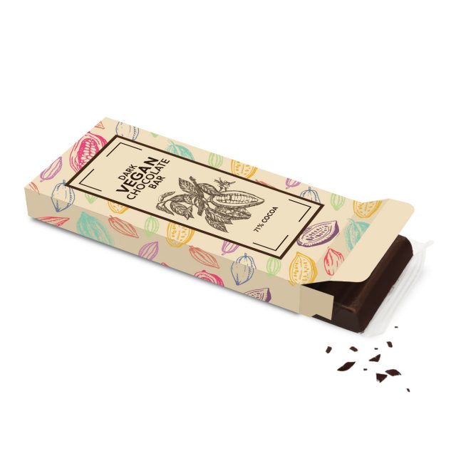 Eco Range – Eco 12 Baton Bar Box – Vegan Dark Chocolate – 71% Cocoa