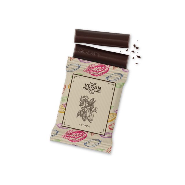 Chocolates – 3 Baton Bar – Vegan Dark Chocolate – 71% Cocoa
