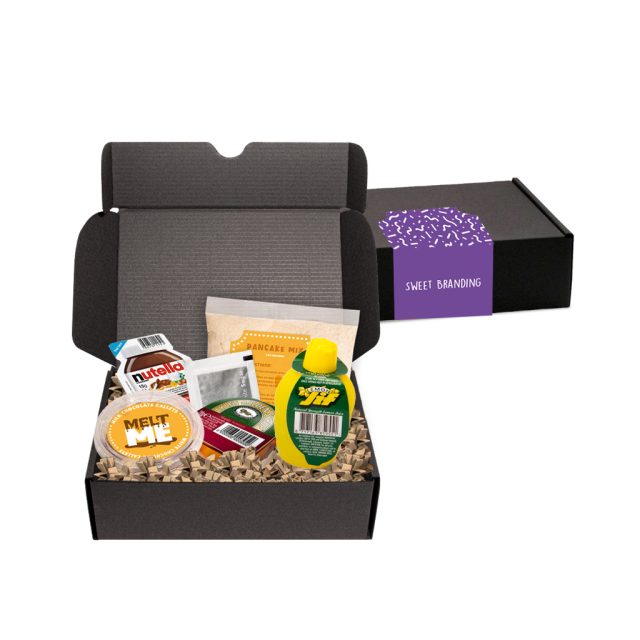 Gift Boxes – Midi Black Gift Box – Pancake Box