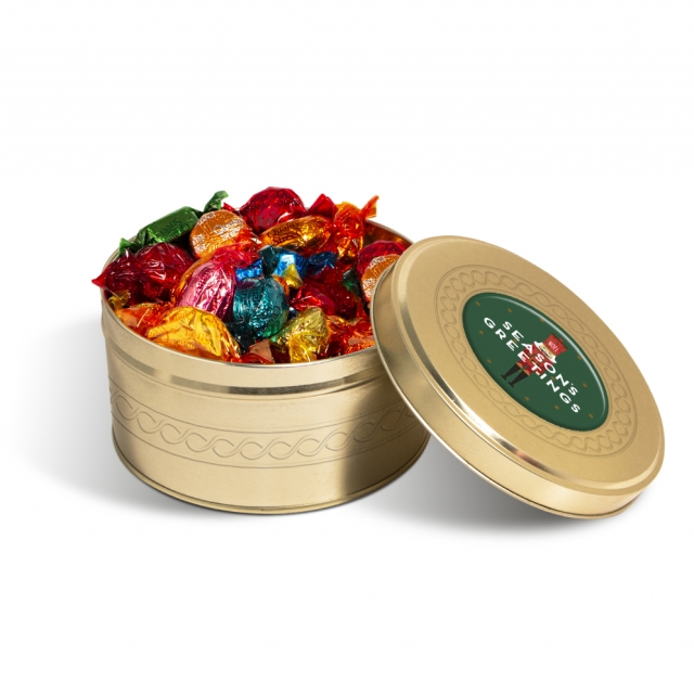 Winter Collection – Gold Treat Tin – Quality Street