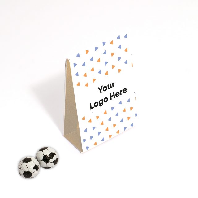 Eco Range – Carton Box – Chocolate Footballs