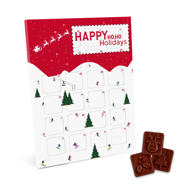 Advent Calendars – Maxi Advent Calendar – Vegan Dark Chocolate – 71% Cocoa
